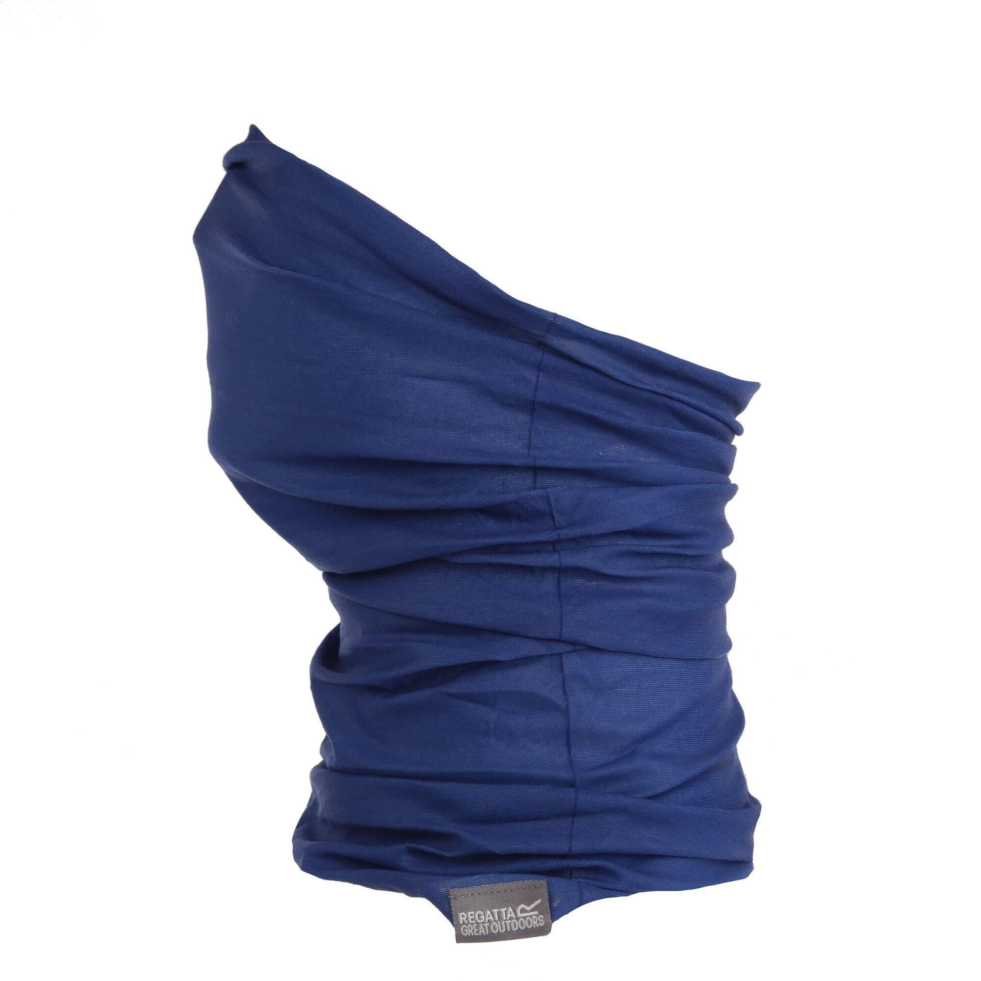 Childrens/Kids Multitube Stretch Neck Warmer (Indigo Blue) 1/2