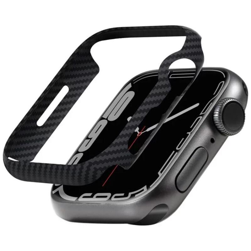 Pitaka Carcasa Air Case Aramida Apple Watch 7 45mm Negru