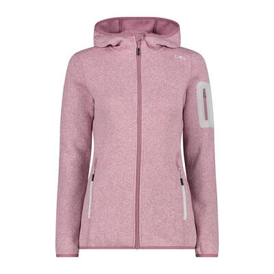 Dames fleece met capuchon cmp