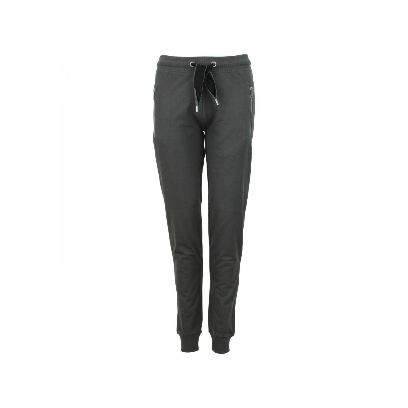 Peak Mountain - Pantalon De Jogging Coton Femme Peak Mountain French Terry - Pantalons - Noir - 40 M - Decathlon