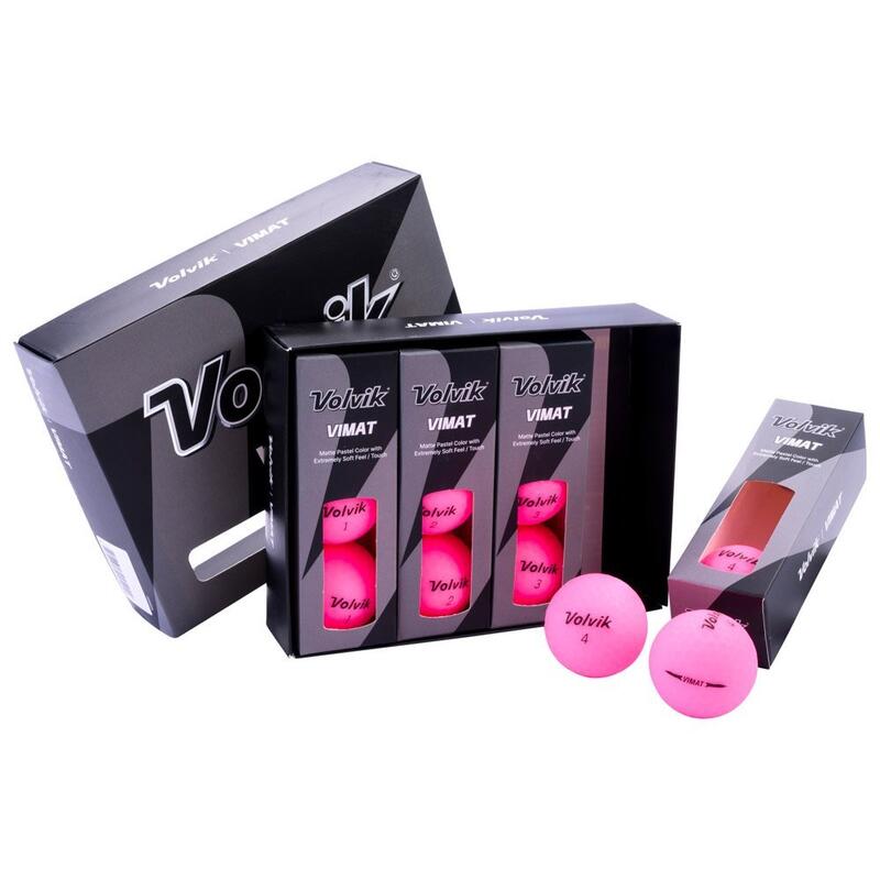 Lot de 2 balles de golf Volvik Vimat