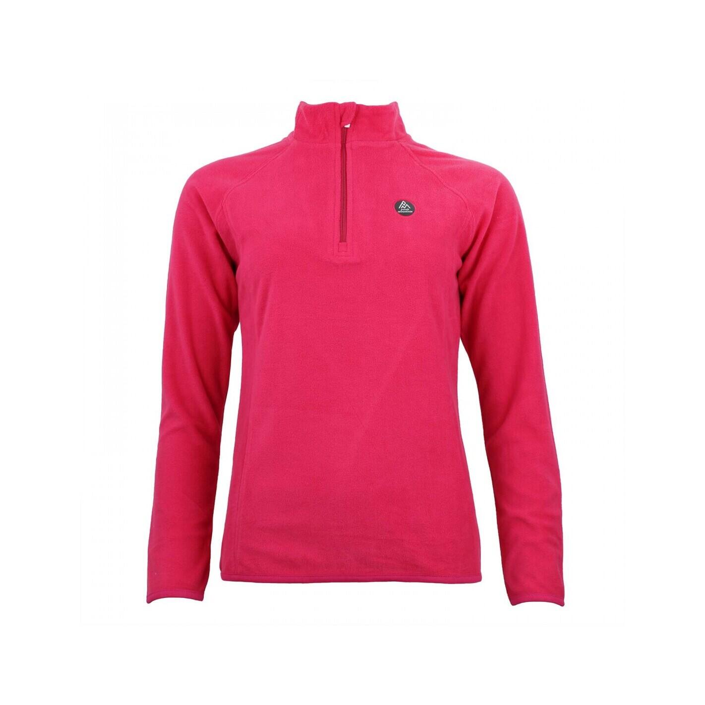 Second hand - Pile da donna con 1/2 zip Peak Mountain Micro 1/3