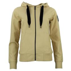 Sweatshirt coton full zip femme Peak Mountain French Terry