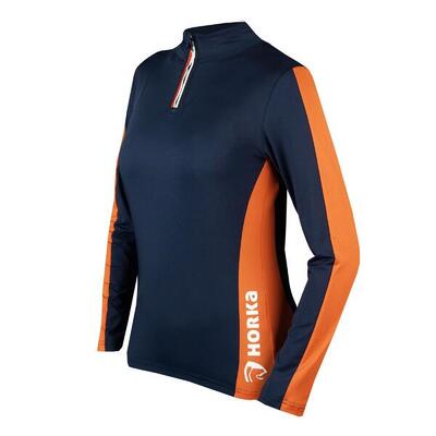 Polo tecnica da donna con trattamento antibatterico Horka KNHS
