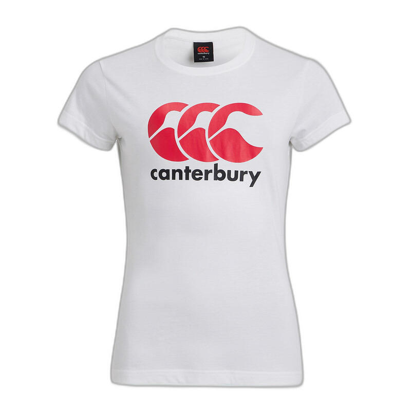 Maglietta con logo femminile Canterbury