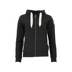 Sweatshirt coton full zip femme Peak Mountain French Terry