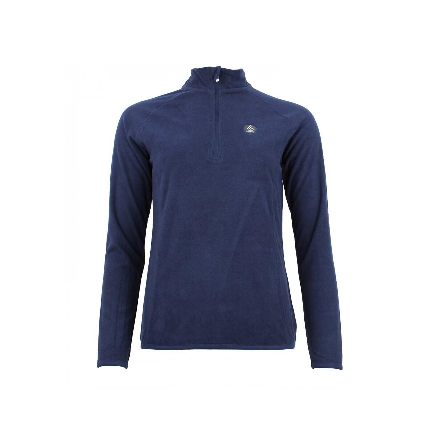 PEAK MOUNTAIN Pile da donna con 1/2 zip Peak Mountain Micro