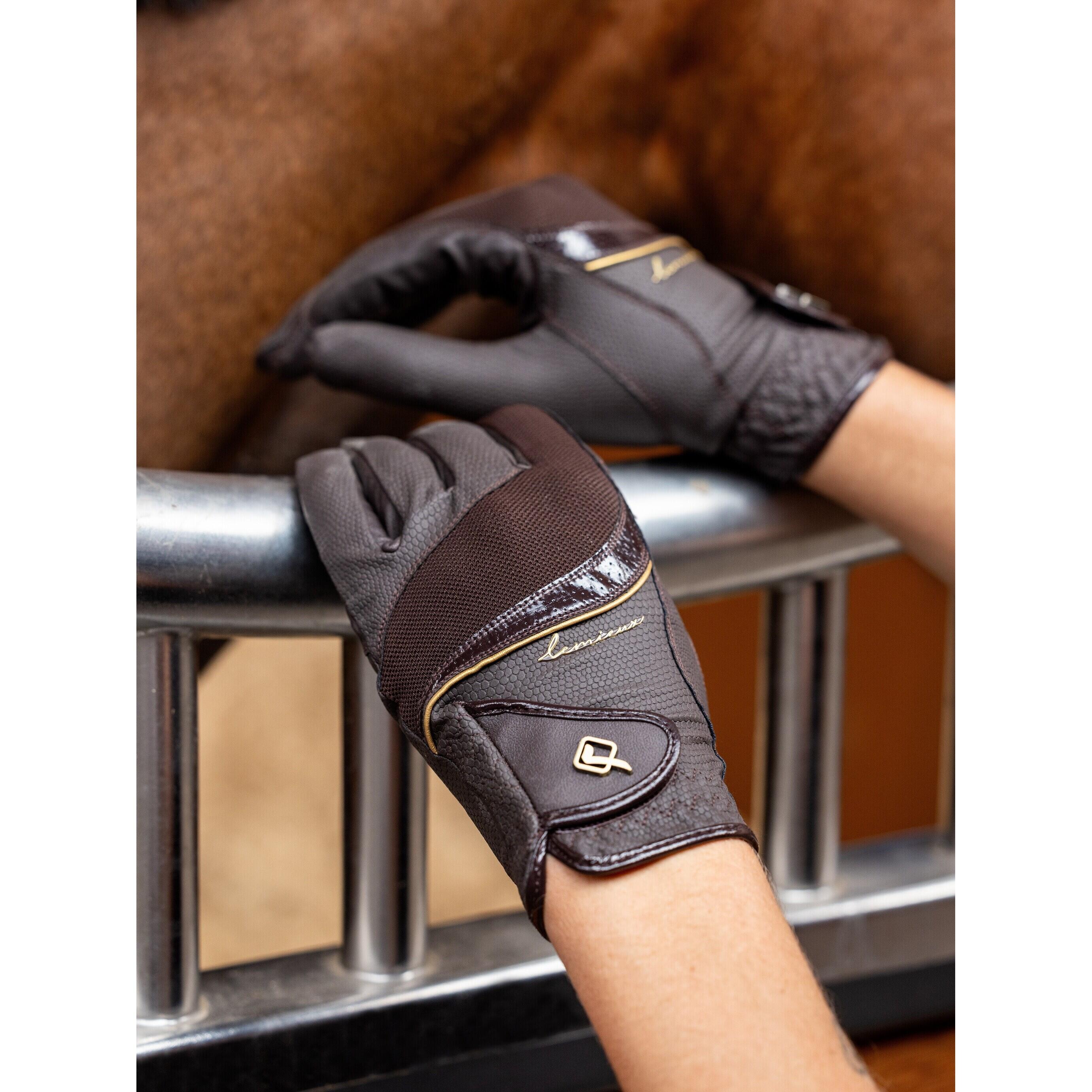 Rijhandschoenen voor wedstrijden LeMieux 2/4