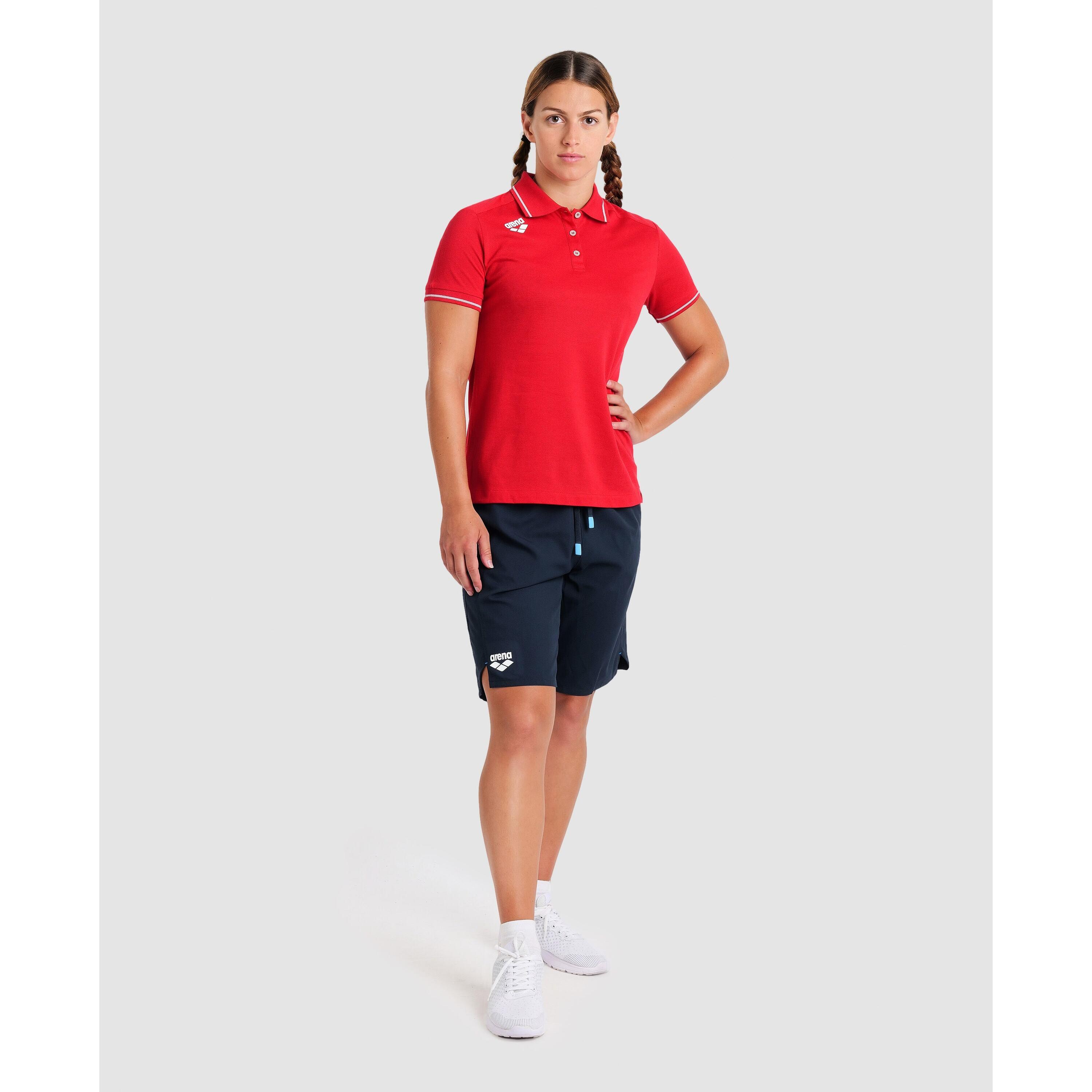 Polo coton femme Arena Team Solid 2/7