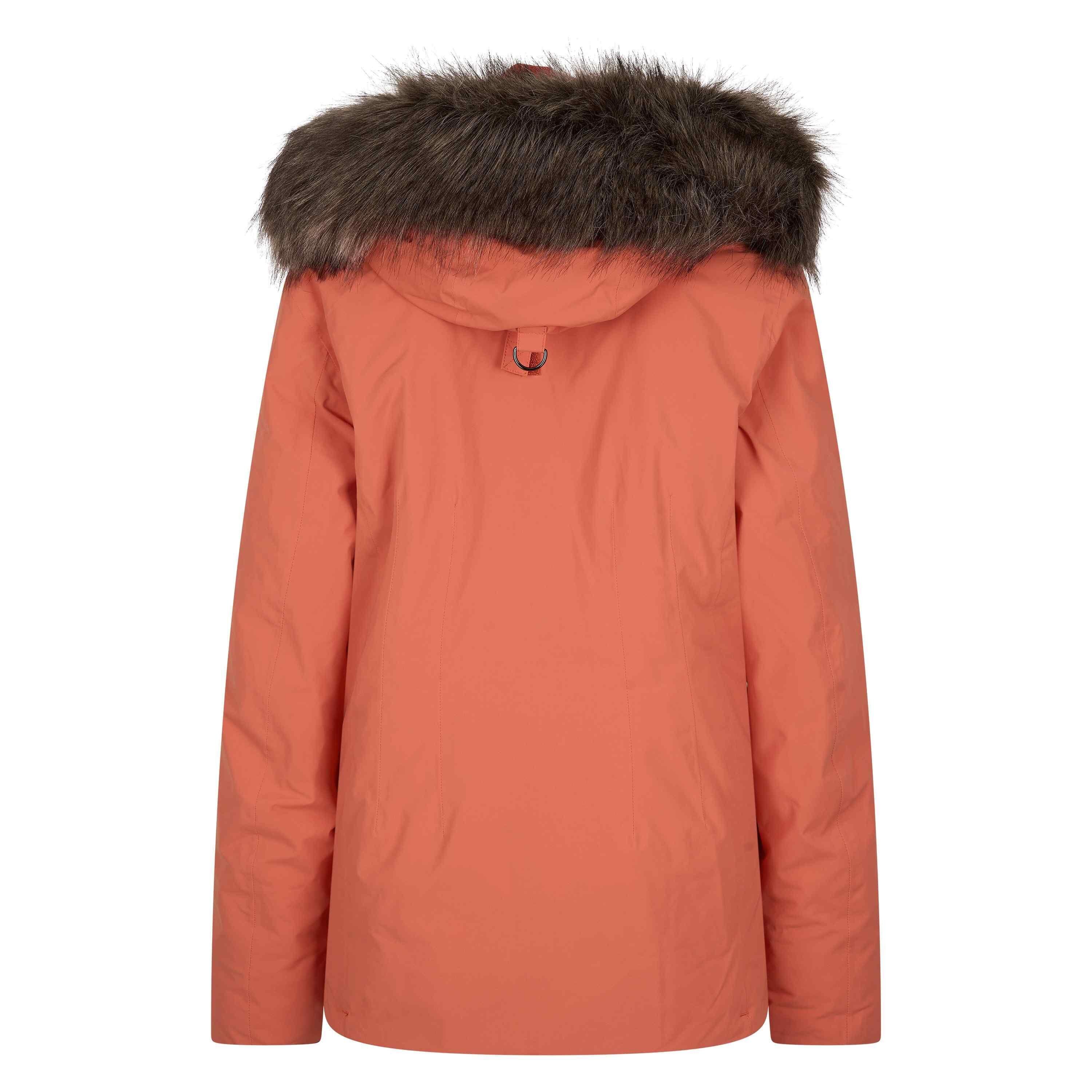 Giacca da equitazione impermeabile da donna con cappuccio HV Polo Isa 2/5