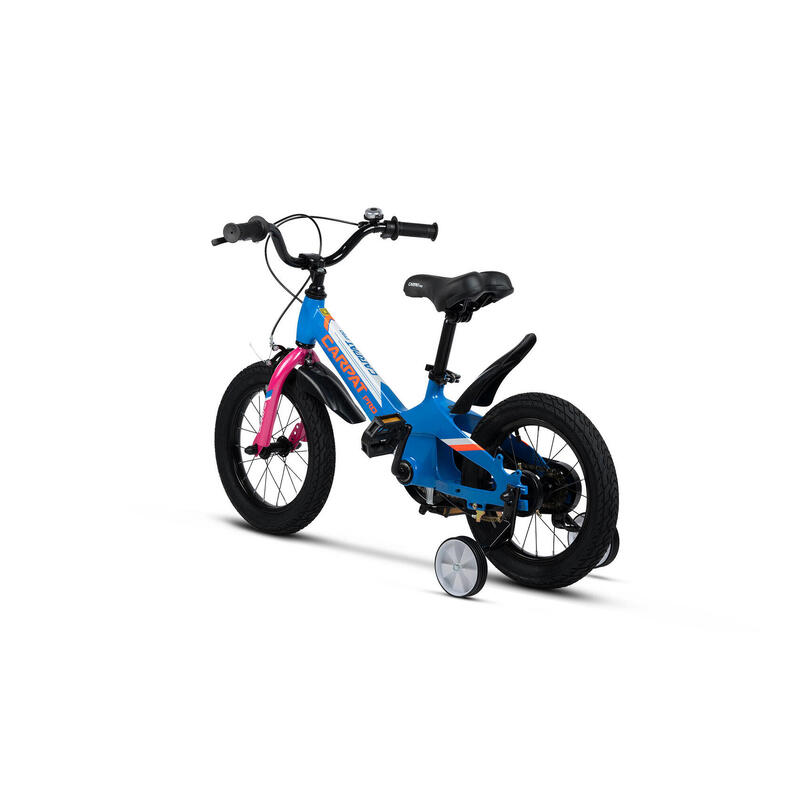 Bicicleta Copii 3-5 ani Carpat PRO C14122B 14&quot;,  Albastru/Portocaliu