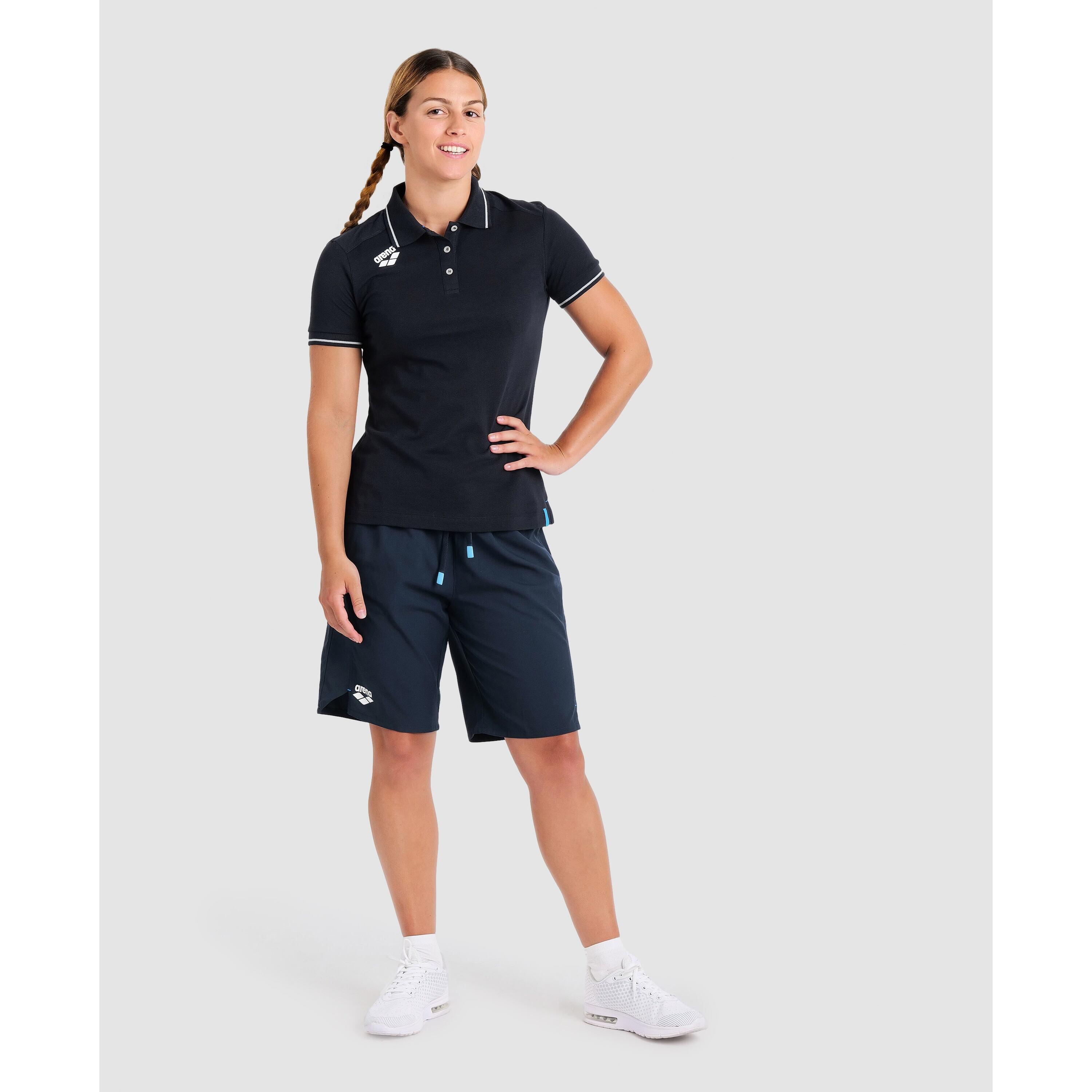 Polo coton femme Arena Team Solid 2/7