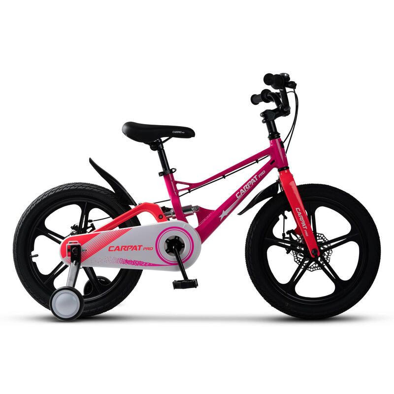 Bicicleta Copii 5-7 ani Carpat PRO C18144B 18&quot;, Fucsia/Roz