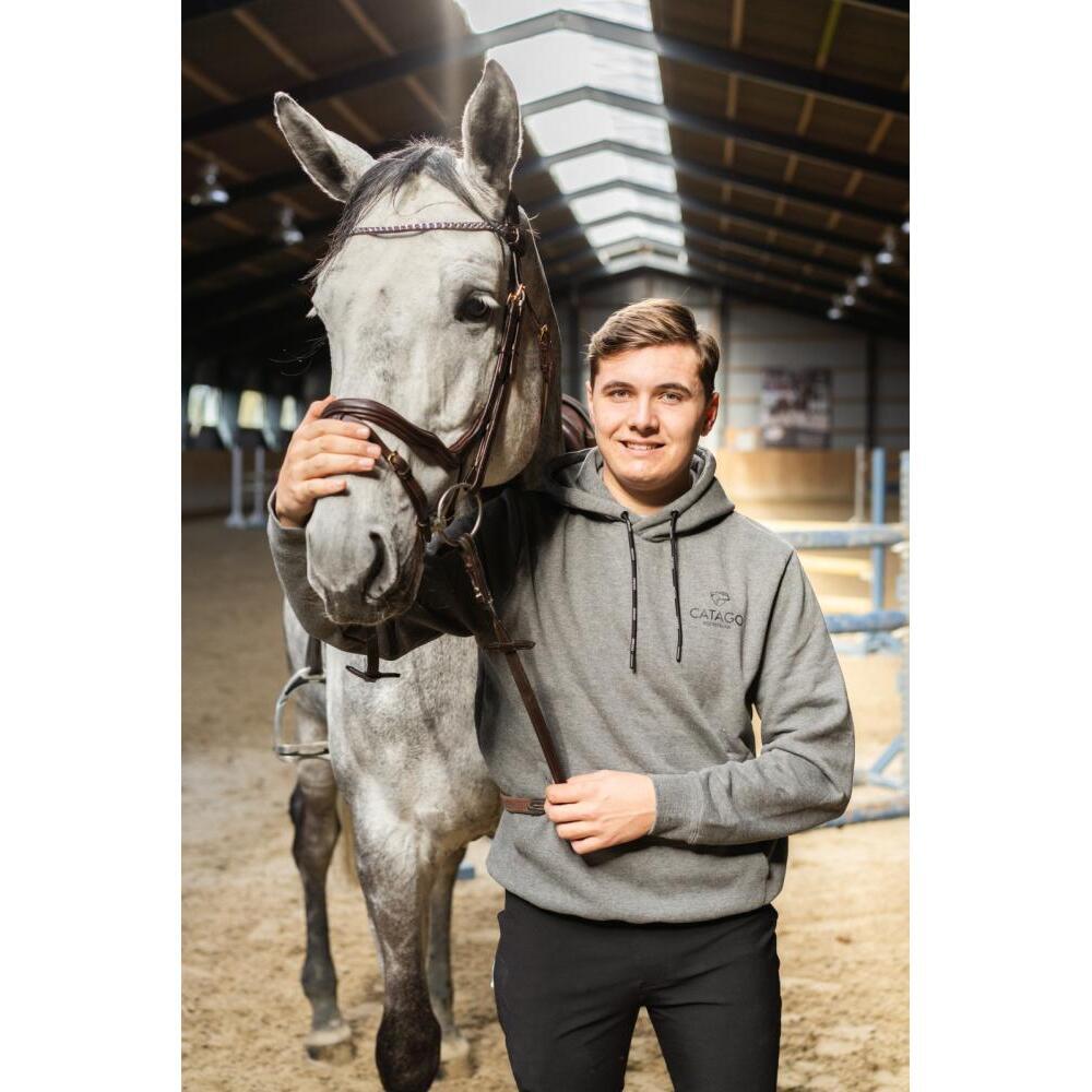Sweatshirt équitation à capuche Catago Rowan 3/3