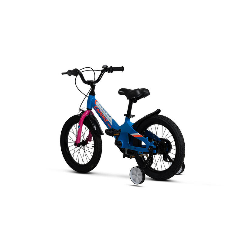 Bicicleta Copii 4-6 ani Carpat PRO C16122B 16&quot;,  Albastru/Portocaliu