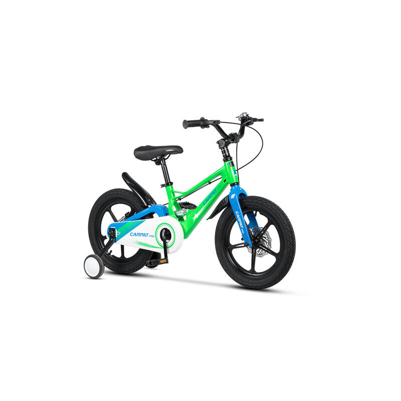 Bicicleta Copii 5-7 ani Carpat PRO C18144B 18" Verde/Albastru