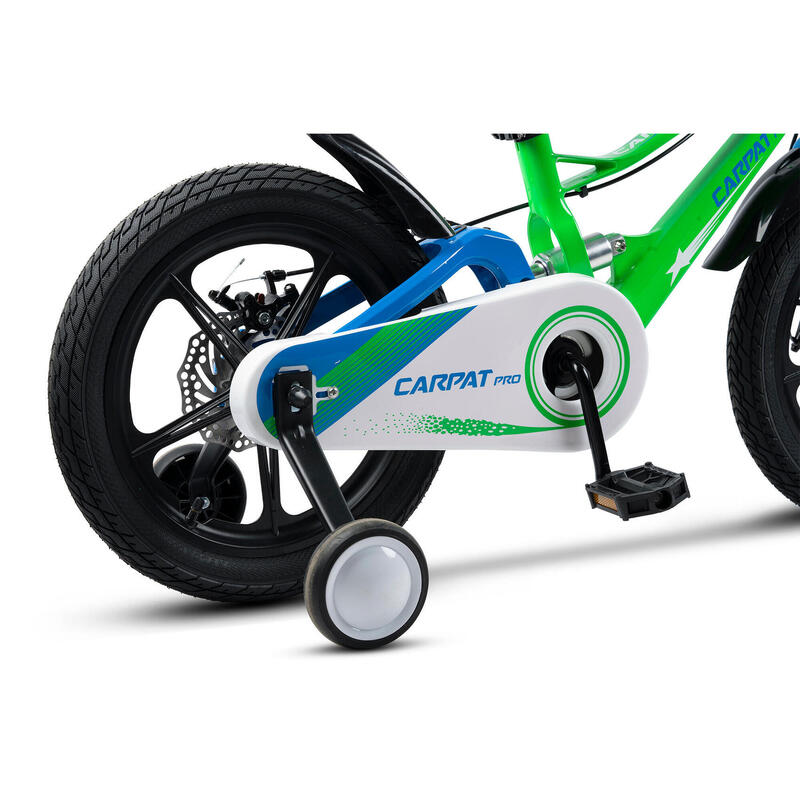 Bicicleta Copii 5-7 ani Carpat PRO C18144B 18" Verde/Albastru