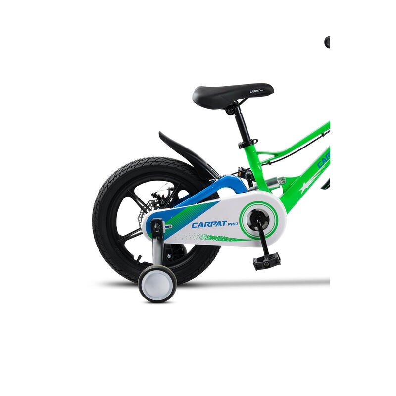 Bicicleta Copii 5-7 ani Carpat PRO C18144B 18" Verde/Albastru