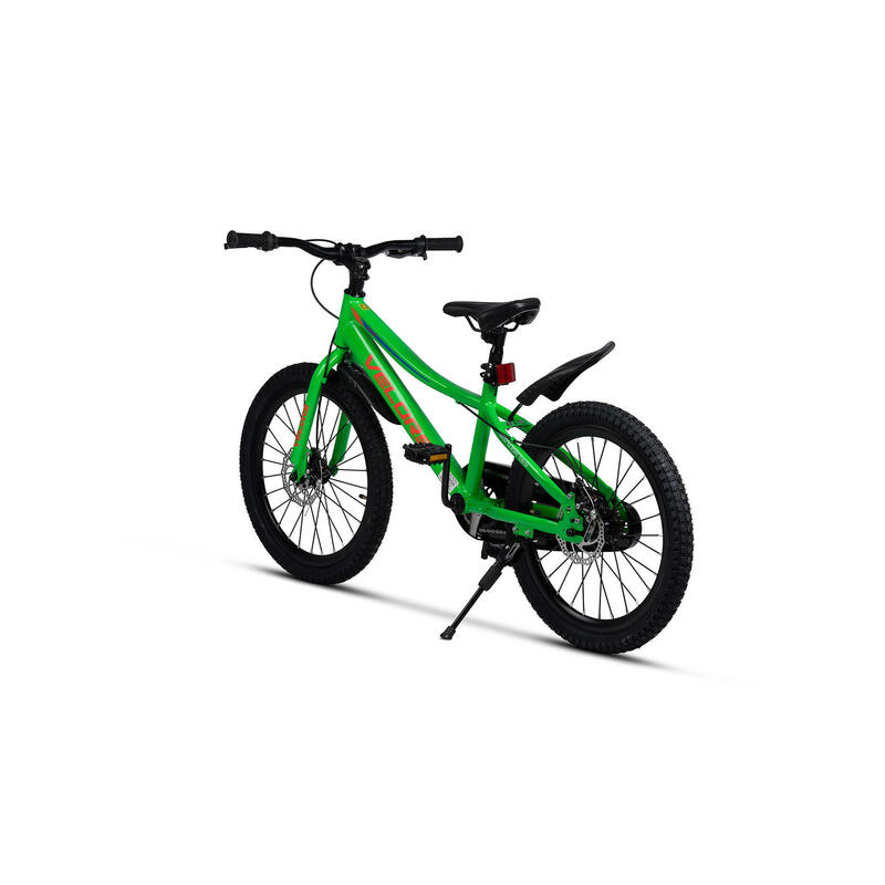 Bicicleta Copii 7-10 ani Velors V20345A 20&quot;, Verde/Portocaliu