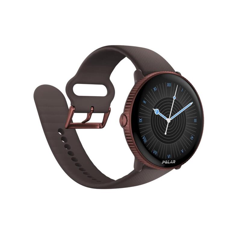 MONTRE CONNECTÉE SANTÉ ET FITNESS POLAR IGNITE 3 BRUN