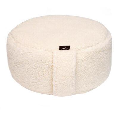 Lotus meditatiekussen teddy rond