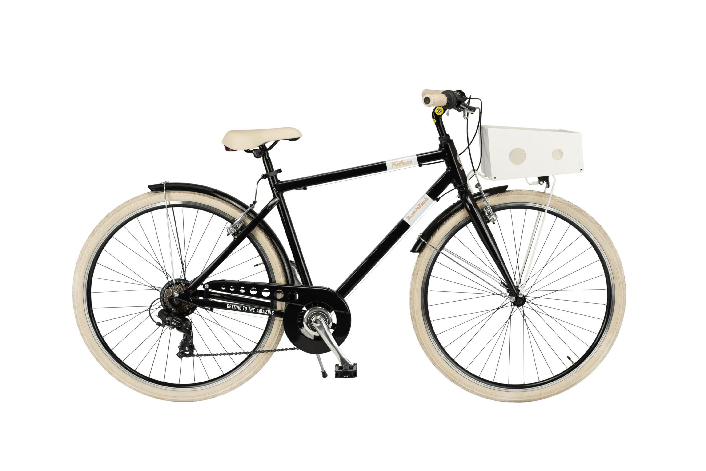 VELOMARCHE VELOMARCHE Citybike MILANO  Man 28 Zoll , NERO PDC