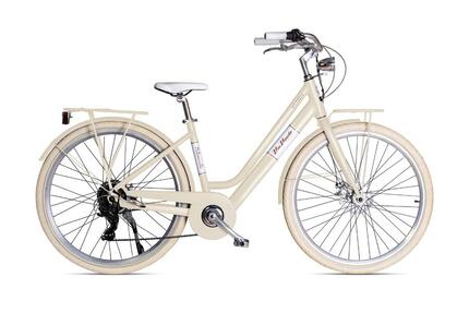Vélo de ville électrique VICTORIA LADY 28 pouces - BEIGE SAHARA