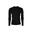 Funktionsshirt Herren Merino Funktionsshirt schwarz