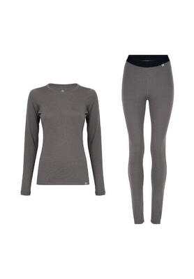 Baselayer-Set Merino Baselayer schwarz atmungsaktiv hautfreundlich glatt
