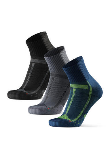 Laufsocken Langstrecke 3er Pack Gepolstert Atmungsaktiv Blasenfrei
