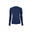 Funktionsshirt Damen Merino Funktionsshirt blau