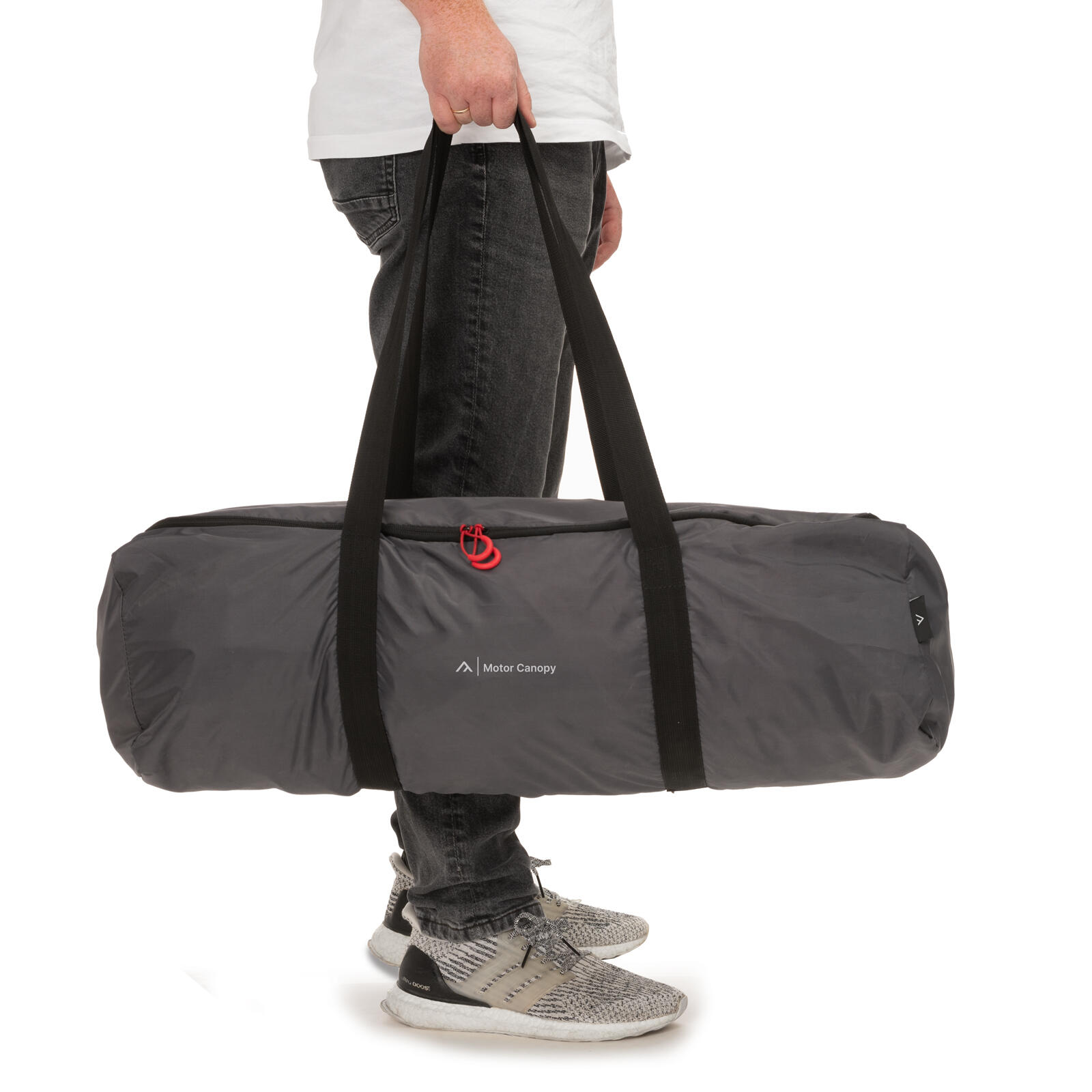Motor Canopy Auvent pour bus (protection UV80) pour rail de fixation, avec porte 5/6