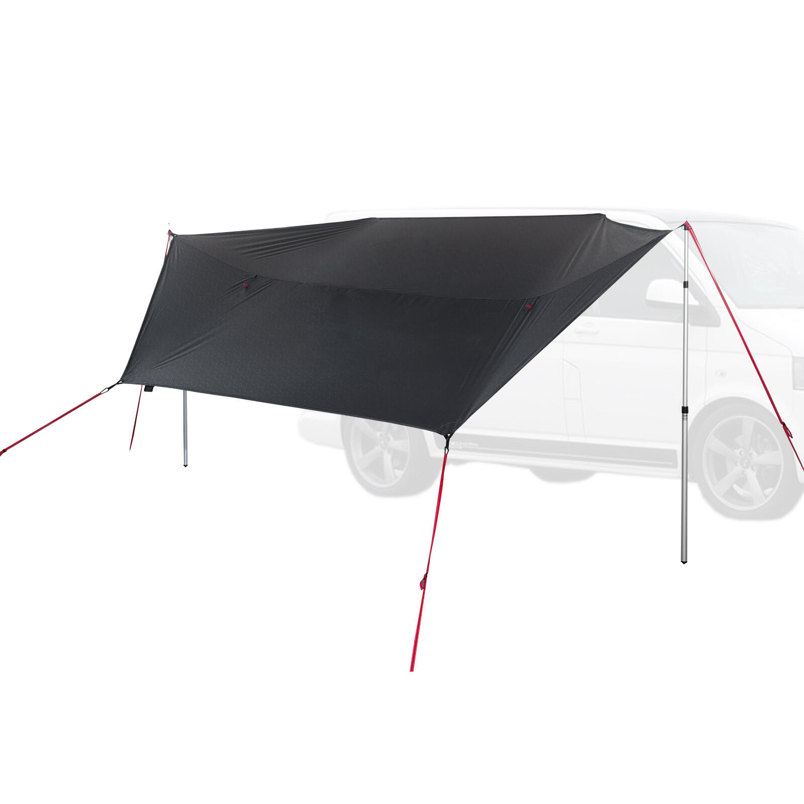 Auvent de bus et de voiture Camping avec protection UV80 - Motor Tarp Universal 4/8