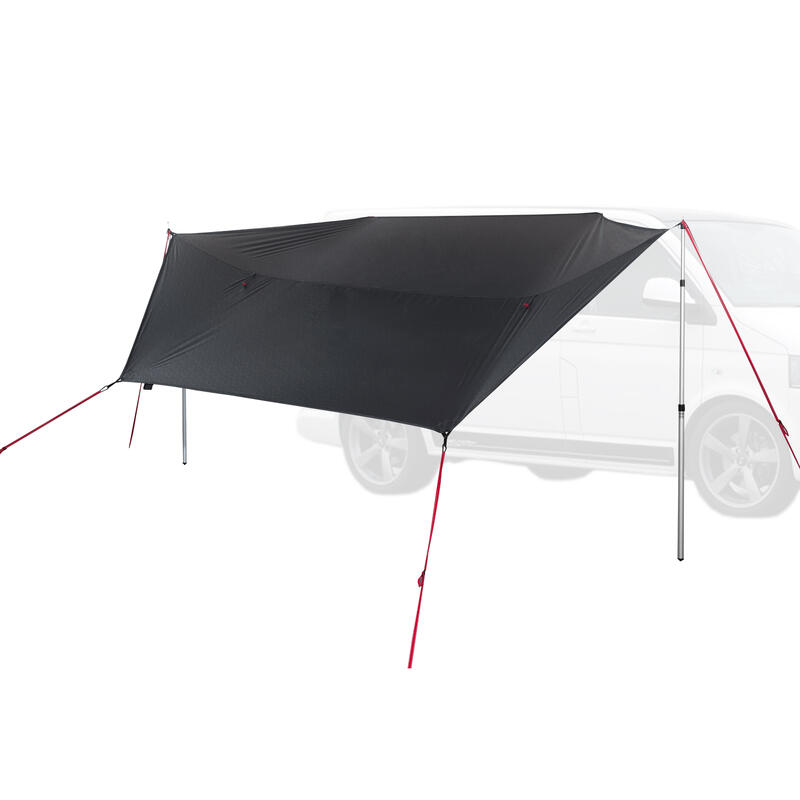 Auvent de bus et de voiture Camping avec protection UV80 - Motor Tarp Universal