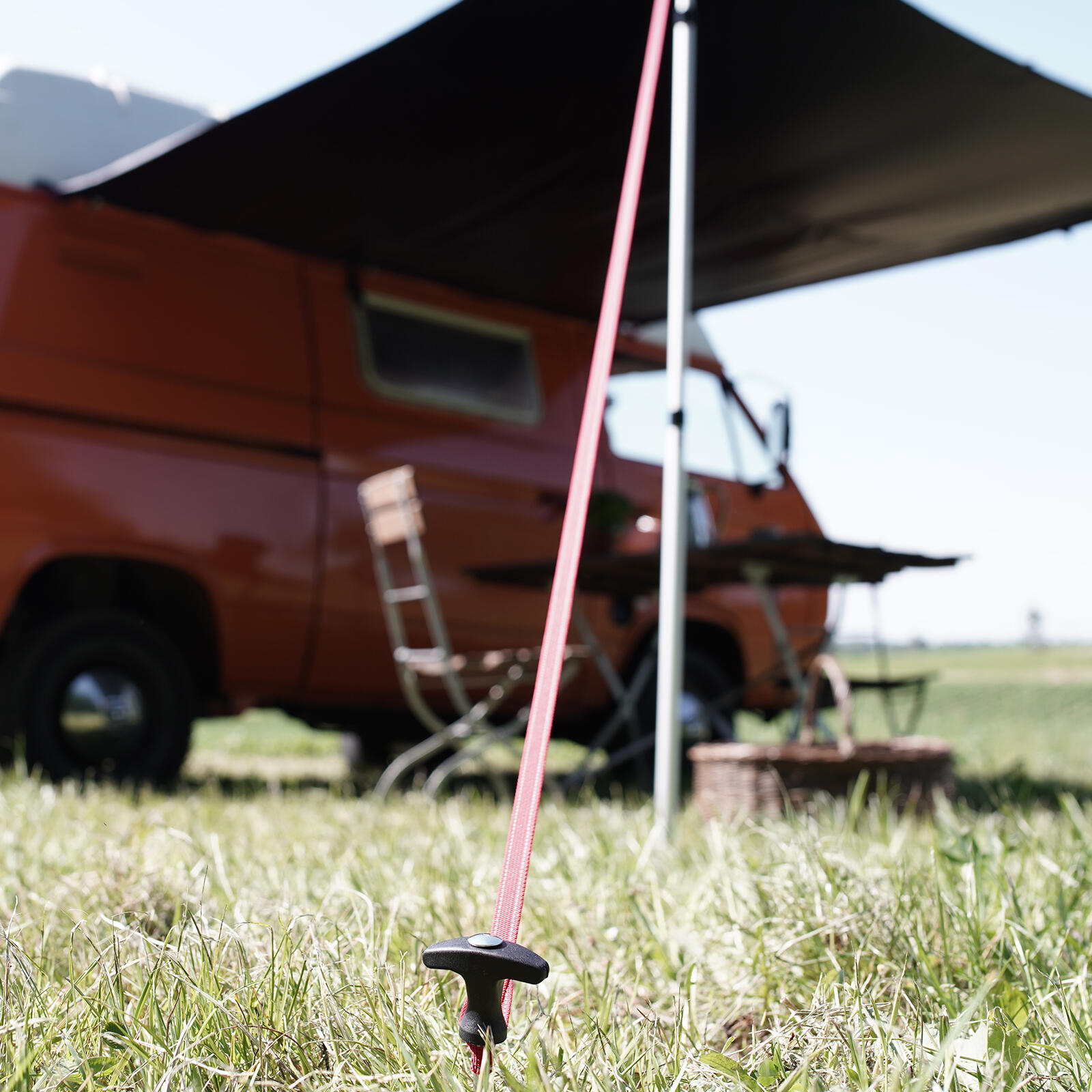 Fahrzeug-Vorzelt Motor Tarp Universal Camping Sonnensegel mit UV-Schutz (UV80) 7/8