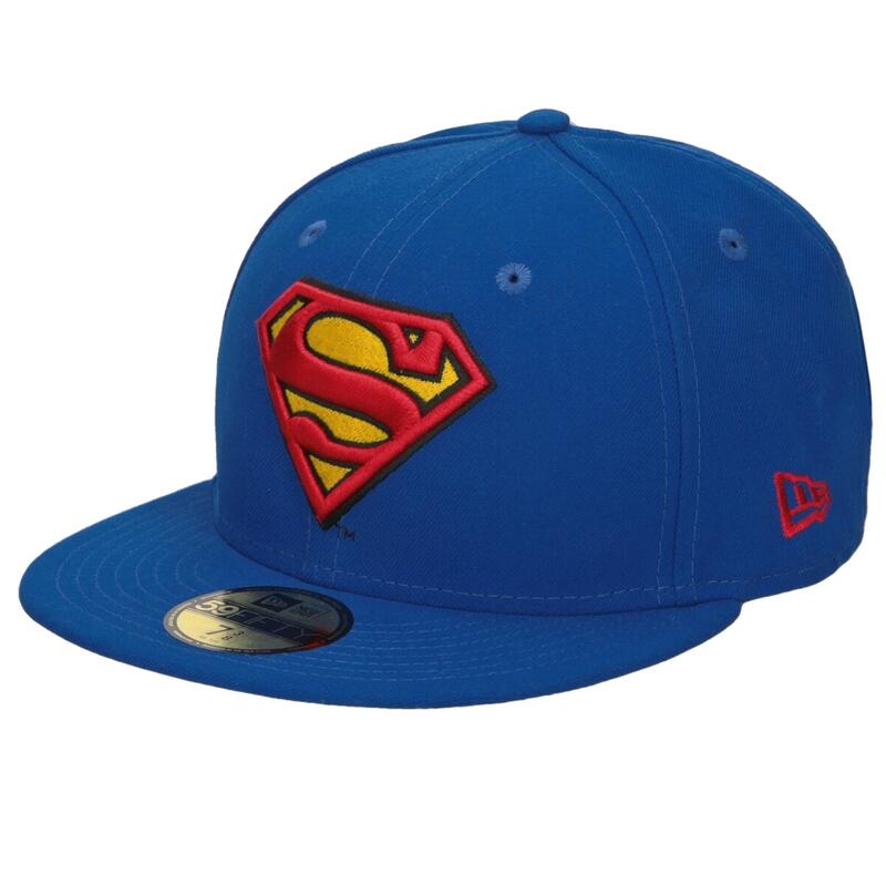 Férfi baseball sapka, New Era Character Bas Superman Basic Cap, kék