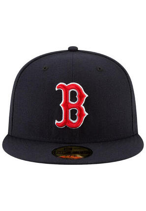 Casquette MLB Boston Red Sox New Era Authentic On Field Game 59FIFTY Bleu marine