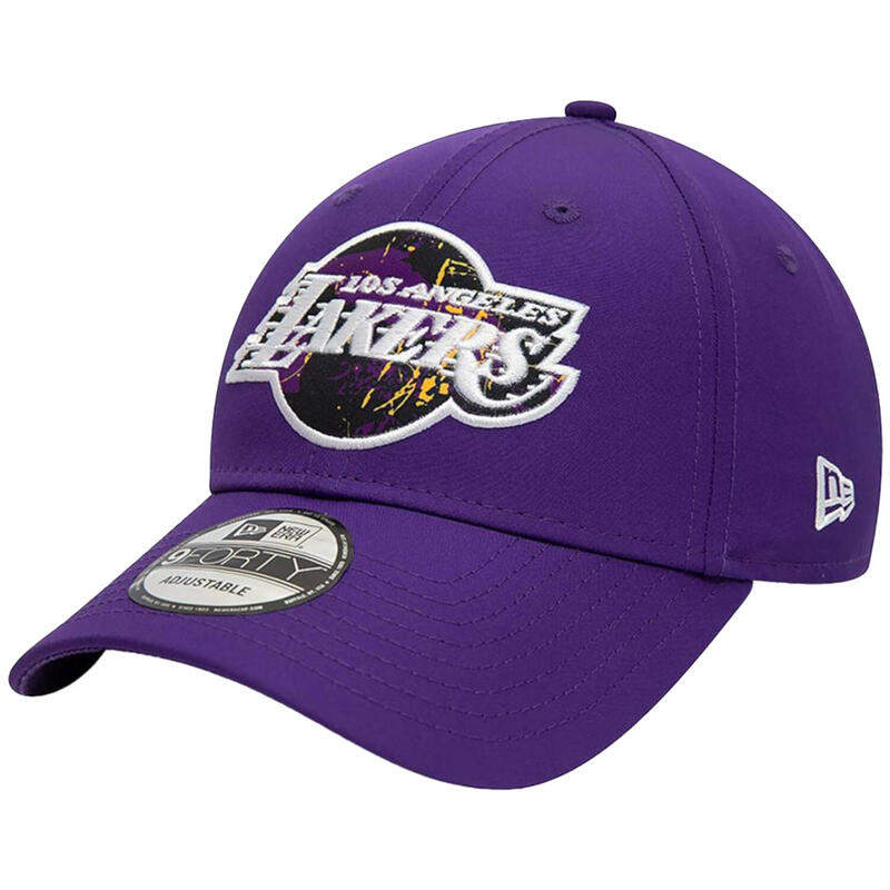 Casquette pour hommes New Era 9FORTY Los Angeles Lakers NBA Print Infill Cap
