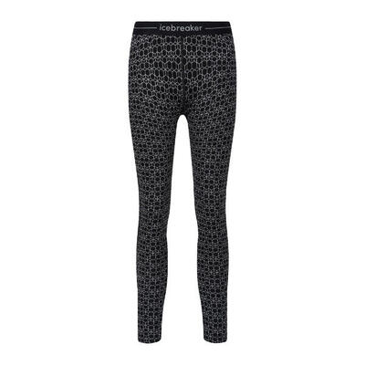 Thermo-lange onderbroek voor dames, icebreaker 250 vertex alpine geo 001