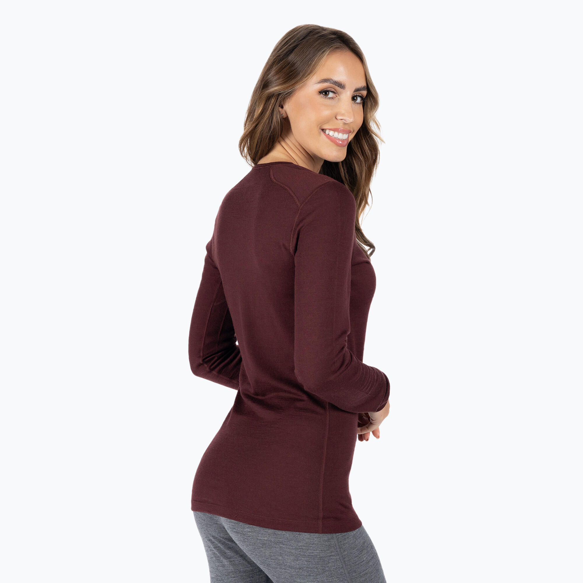 T-shirt termica da donna Smartwool Merino 150 Baselayer boxata 3/5