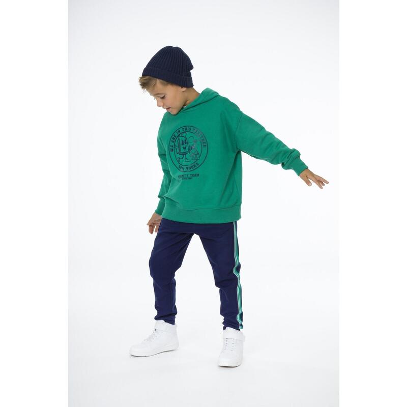 Charanga Sudadera cerrada de niño verde