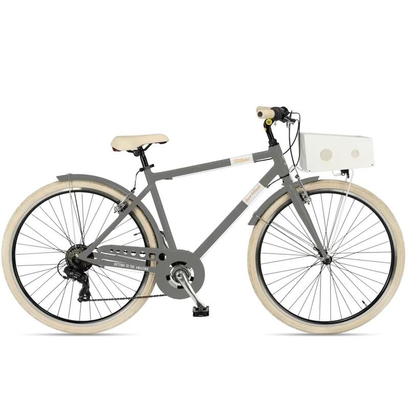 VENICE Citybike MILANO  Man 28 inch , GALANT GRIJS