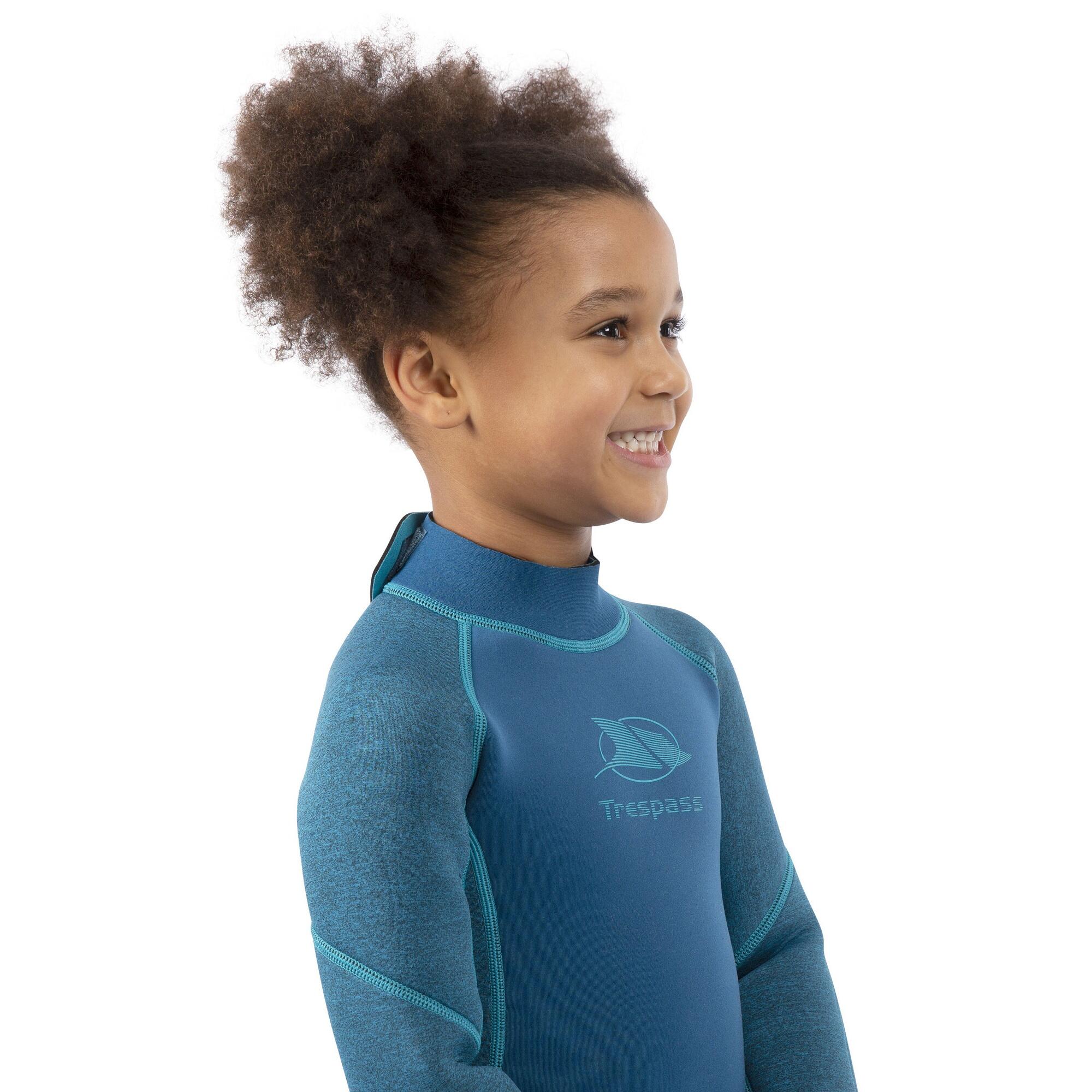 Kinder/Kids Lillian Wetsuit (Kosmische Blauwe Mergel) 4/5