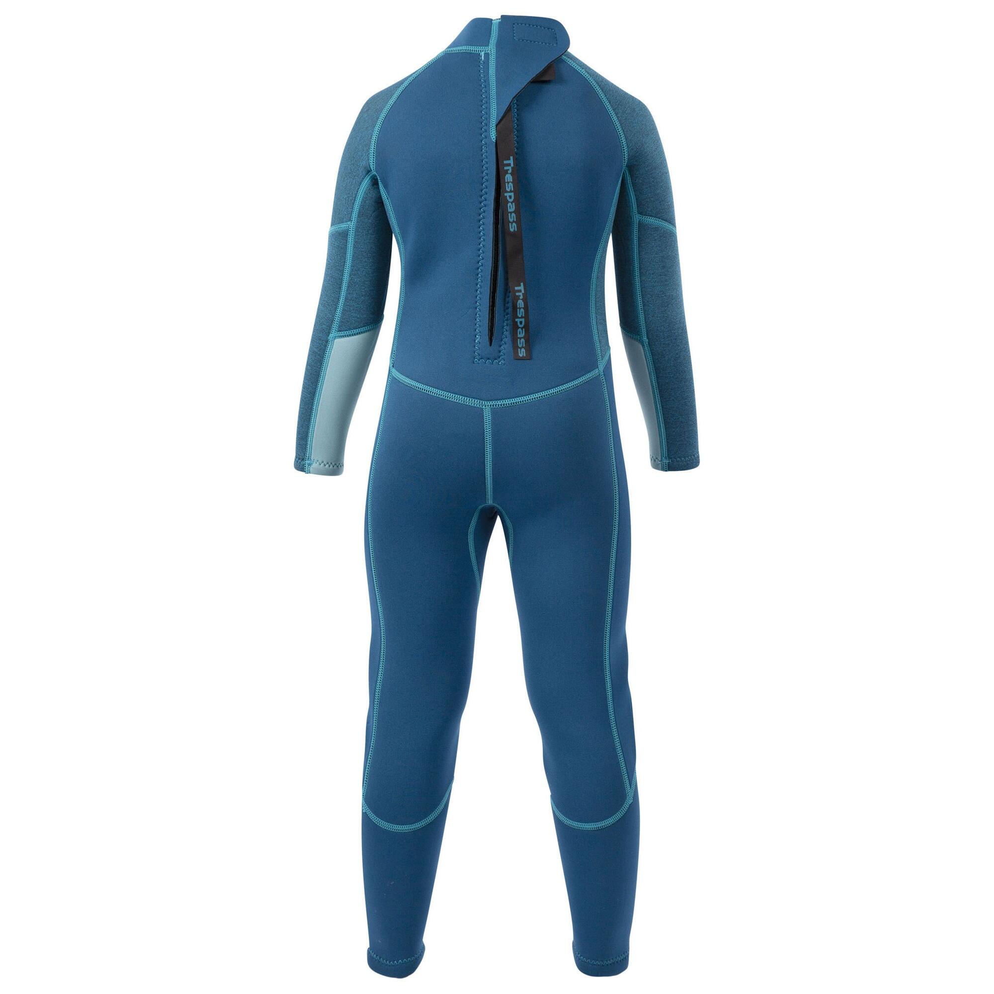 Kinder/Kids Lillian Wetsuit (Kosmische Blauwe Mergel) 2/5