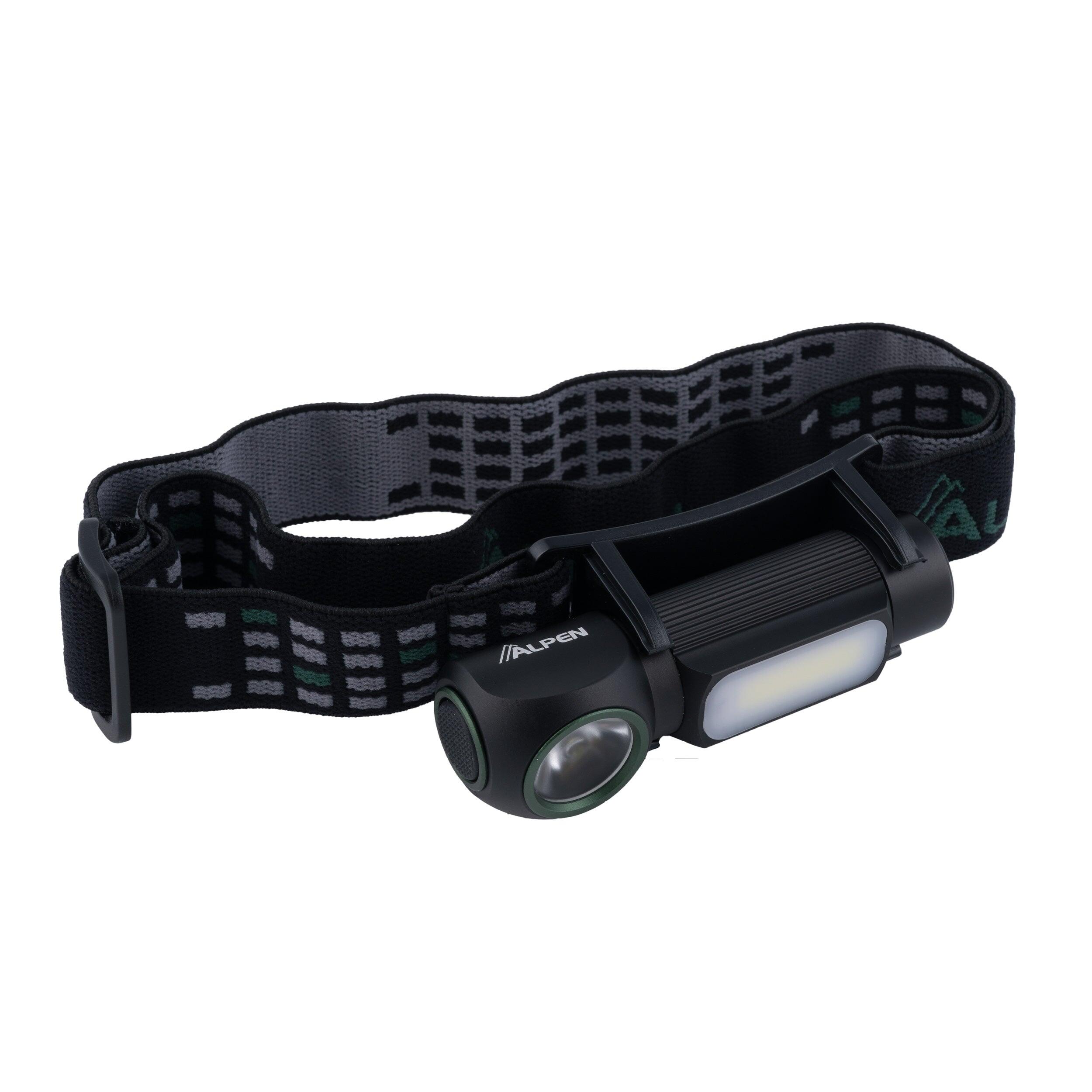 Lampe frontale LED rechargeable Tek-Light Alpen-LUMENS variable de 30 à 500 3/6