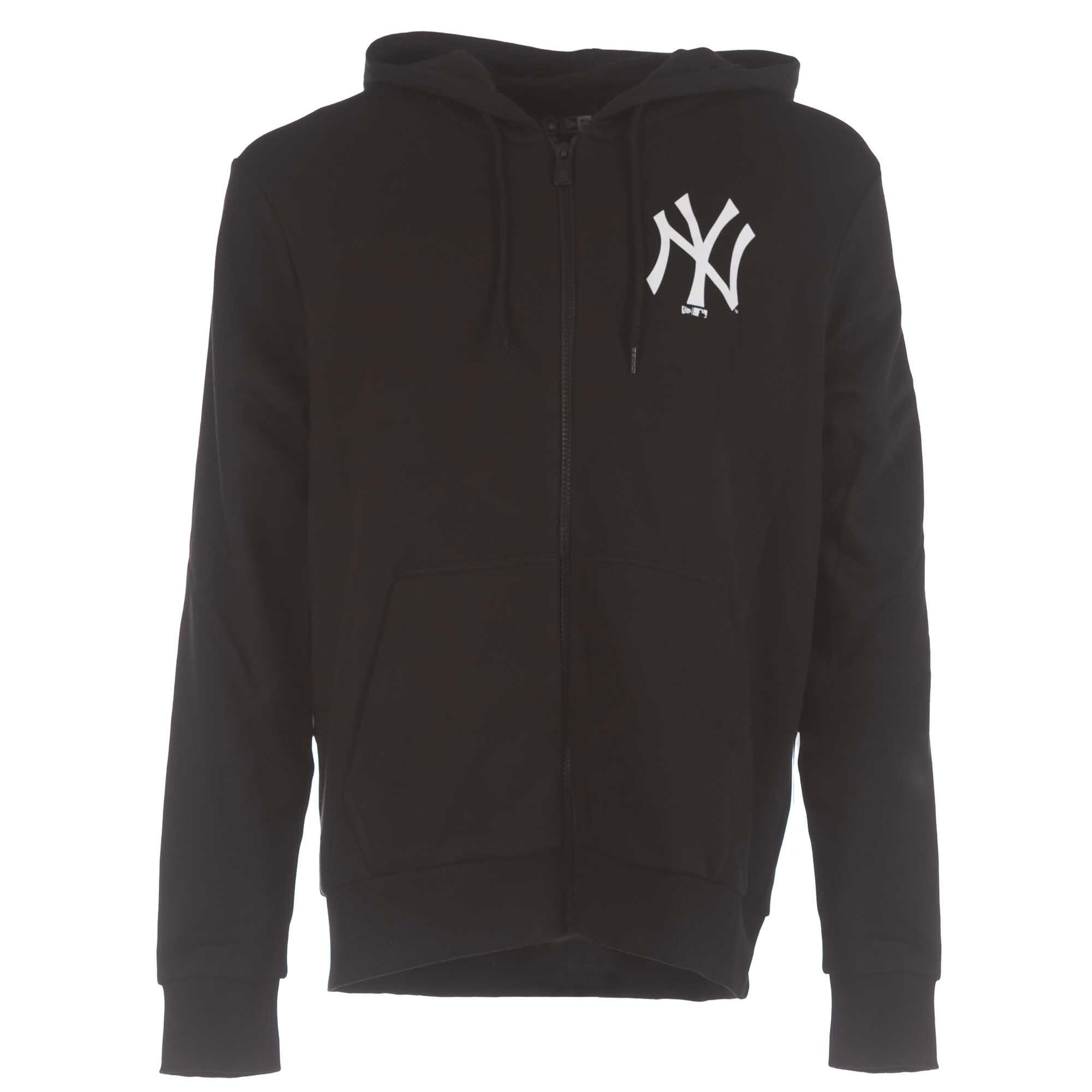 NEW ERA Felpe New Era  League Essntls Fz Hoody Neyyan  Blkwhi Adulto