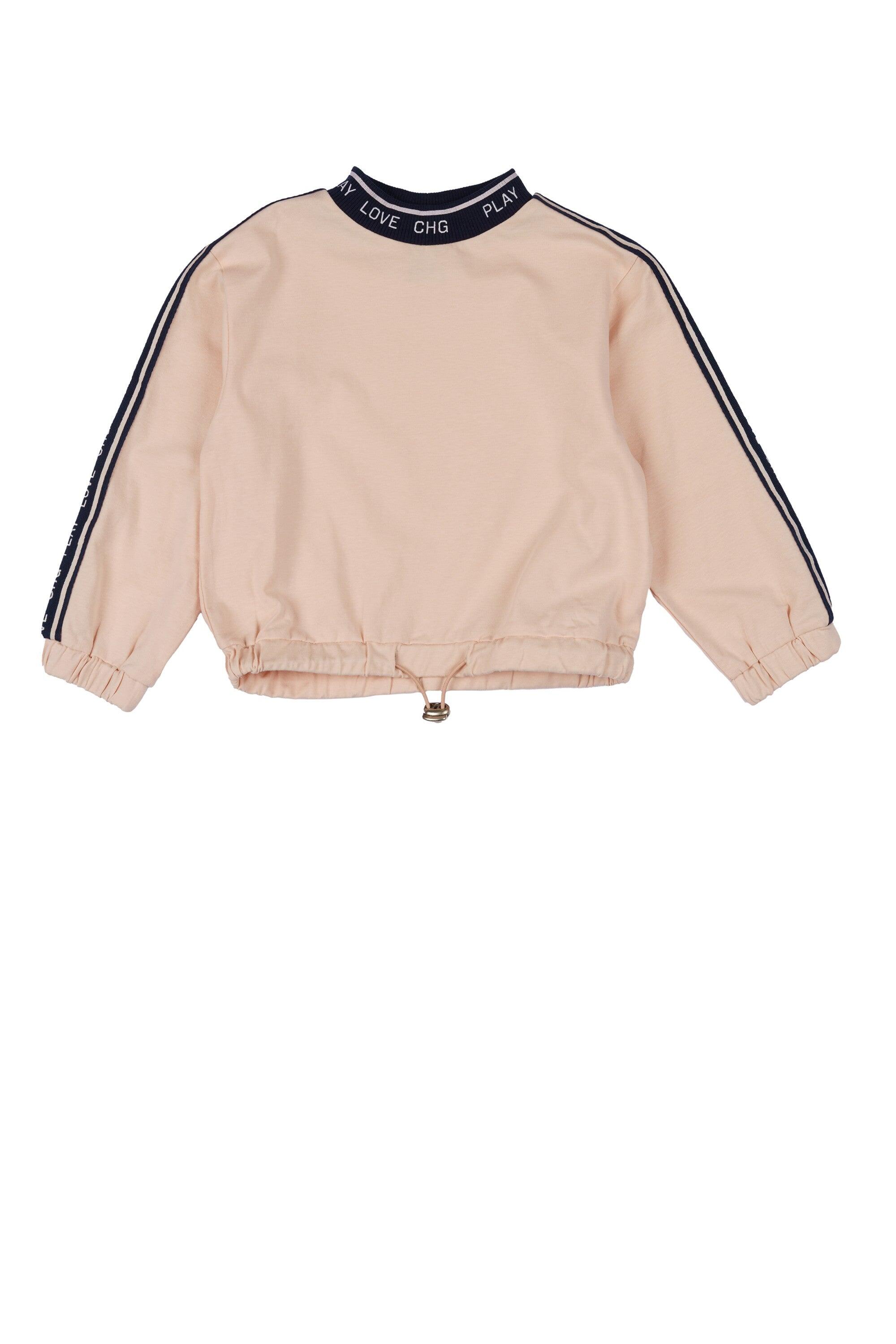 Camiseta de niña color rosa cierre cordón 2/5