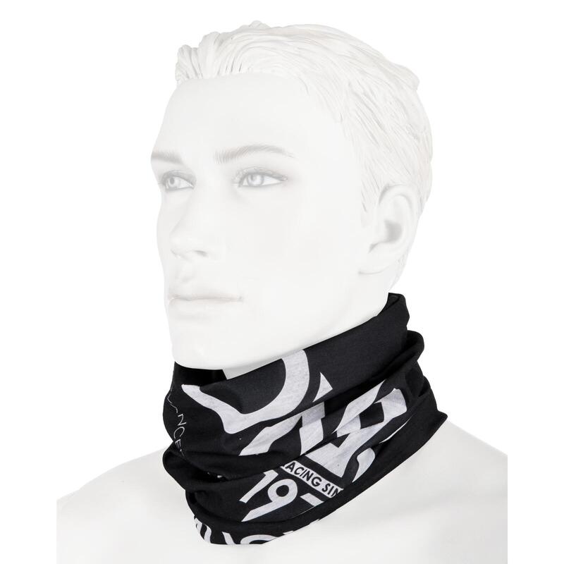 Nekwarmer Solid - Multifunctionele sjaal - Zwart/Wit