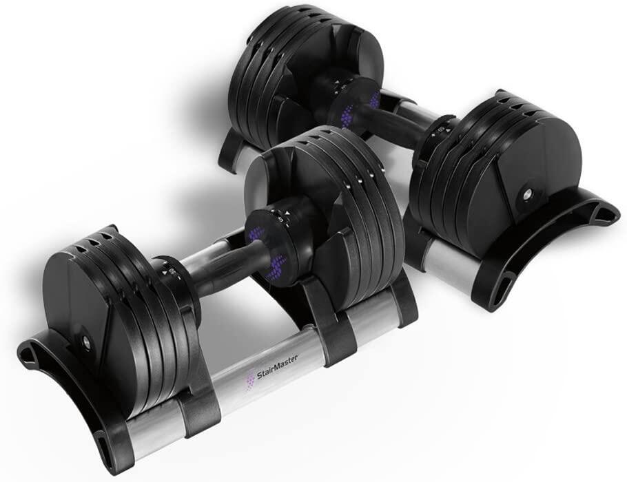STAIRMASTER TWISTLOCK ADJUSTABLE DUMBBELLS 2-20KG(PAIR) 3/3