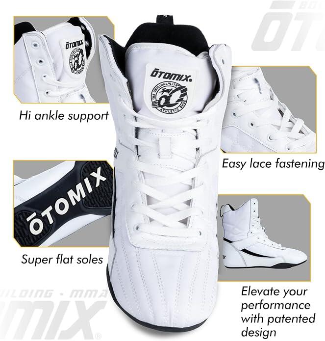 Unisex Super High Bodybuilding Weightlifting Shoe 4/6